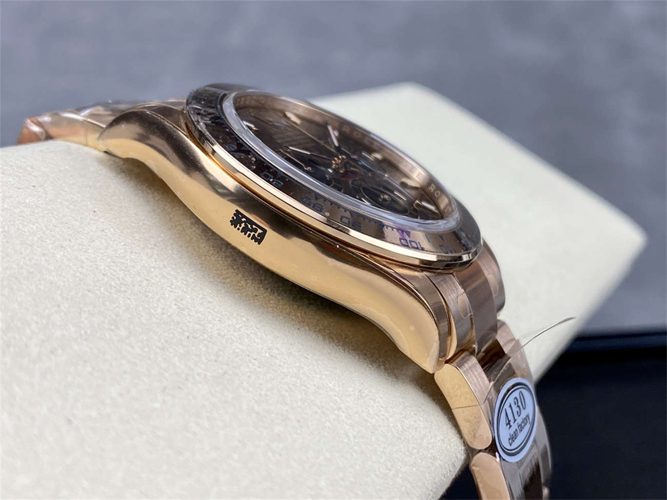 Rolex Daytona Chocolate Dial – Clean Factory Everose Gold 4130 Replica