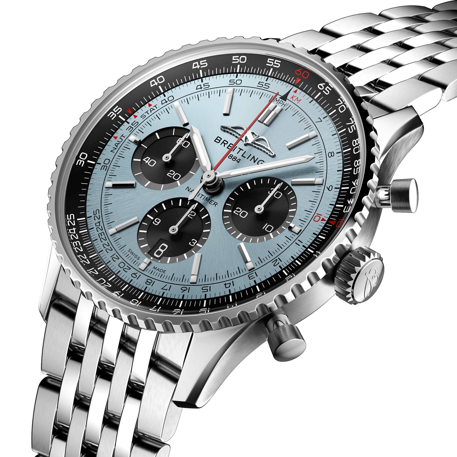 Breitling Navitimer B01 Chronograph 43mm Mens Watch Blue-P17532089
