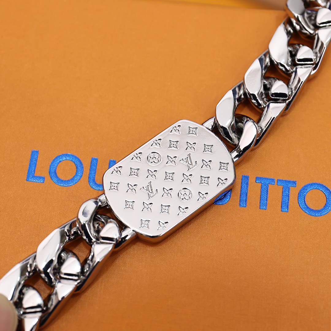 Classic Silver Chain Bracelet VVSL-9110067