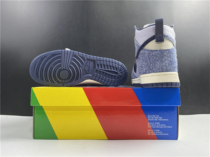 NK Dunk High AB Notre Midnight Navy CW3092 -400