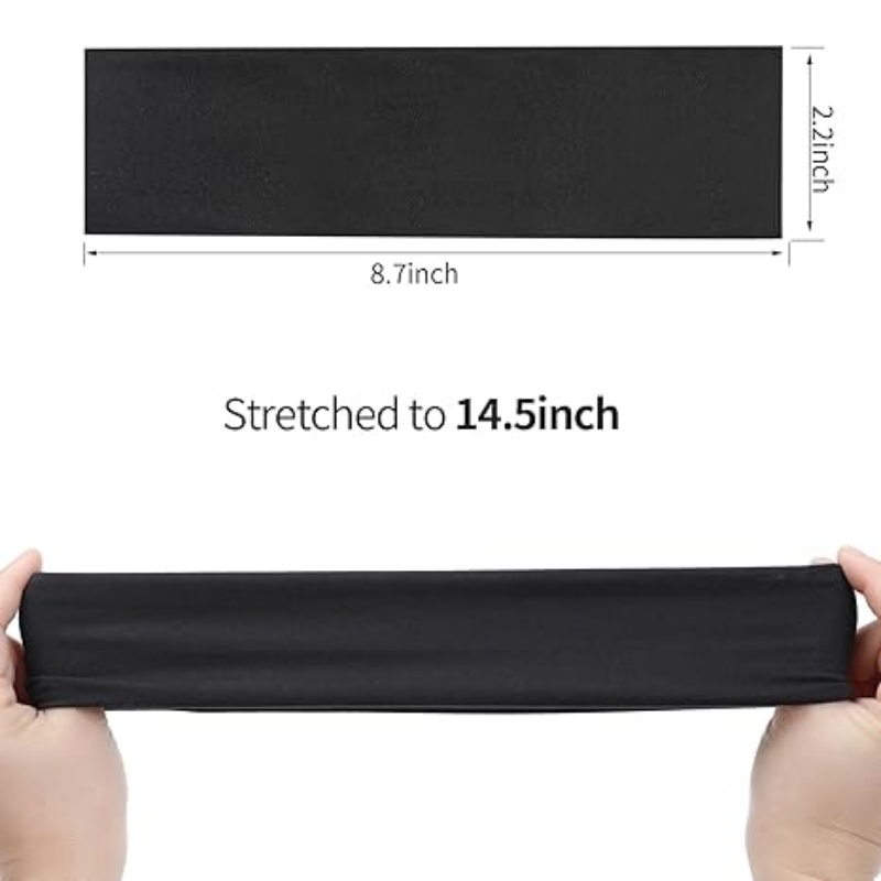 RUNBANDPRO 8 Pack Sport Headbands for Women