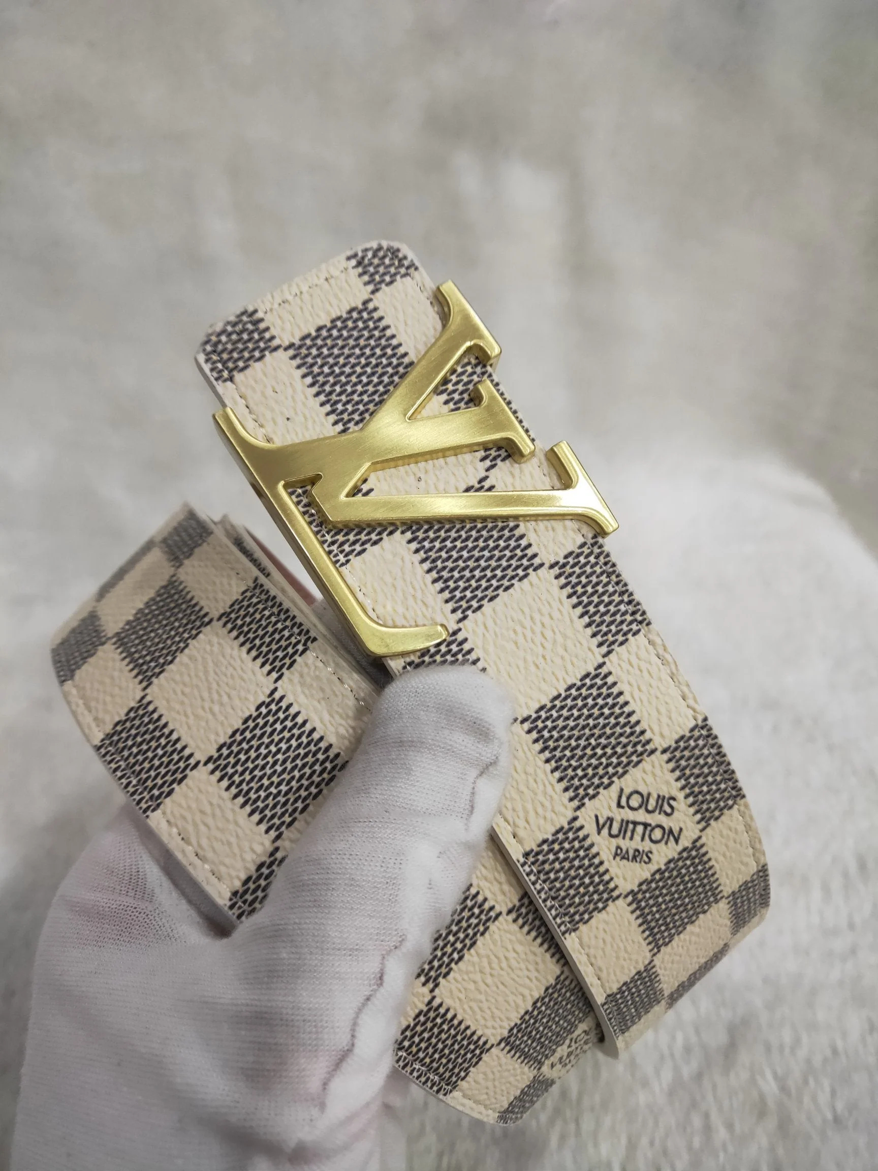 3 Colors Striped Letter Leather Belt PD-862019