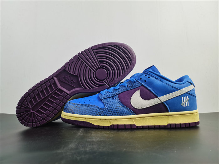 NK Dunk Low Undefeated 5 On It Dunk vs. AF1 DH6508-400