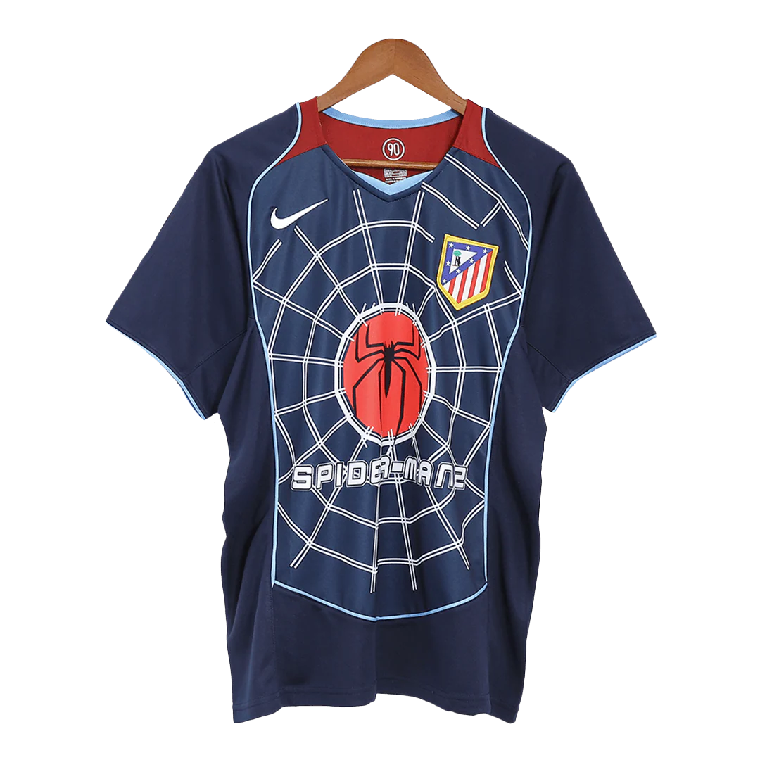 Torres #9 Atletico Madrid 2004/05 Away Retro Football Jersey