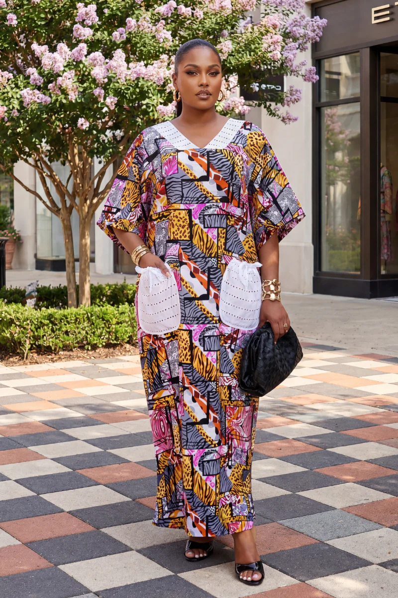 Amara Mosaic Kaftan