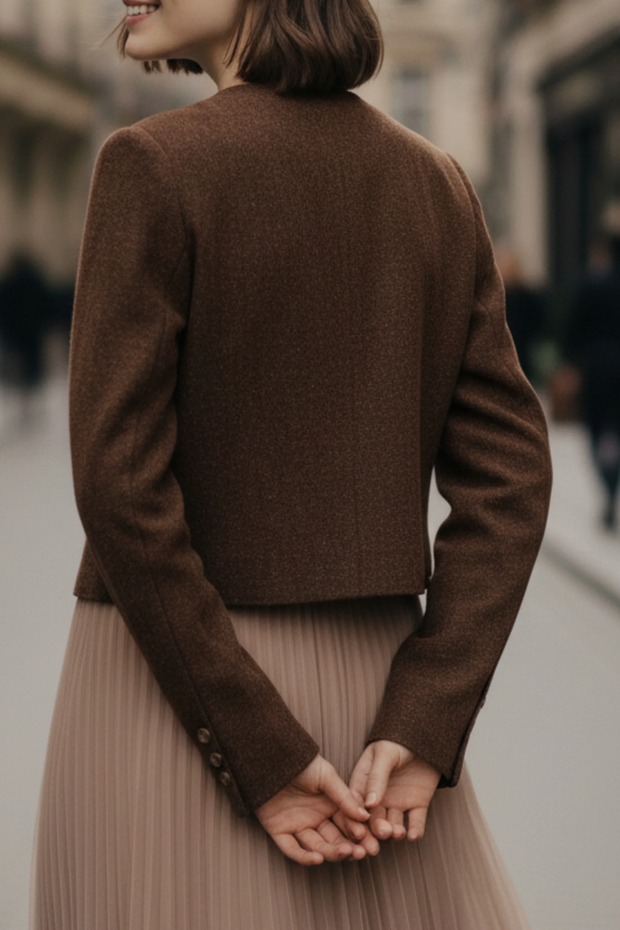 Velvet Bronze Blazer