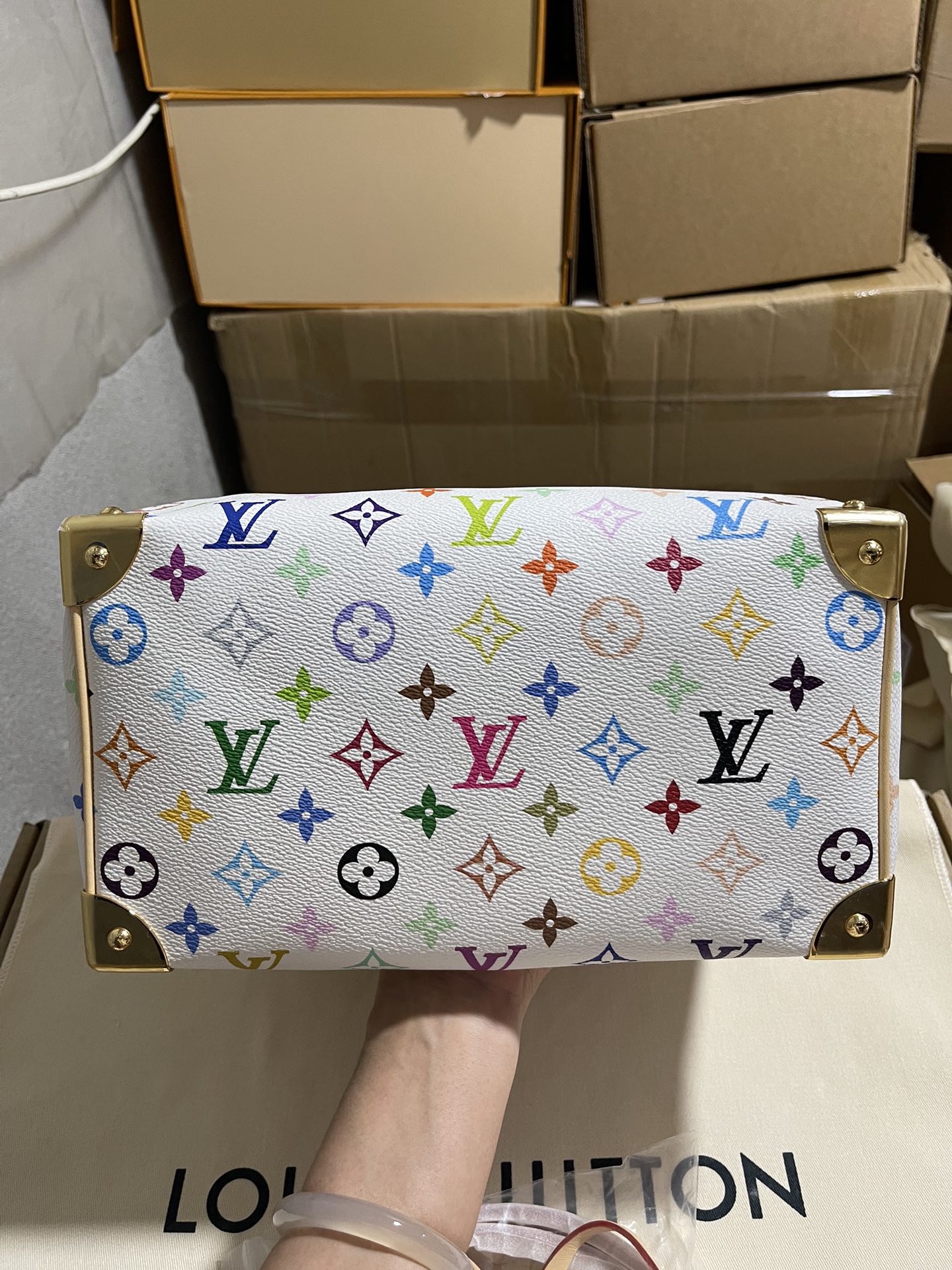 Louis Vuitton LV x TM Speedy Bandoulière 25 Women Bags - M13085