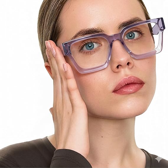 MIRAYNE Oversized Eyewear Frame for Woman and Men