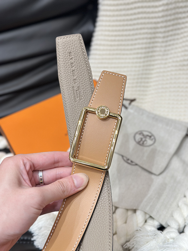 Fashion Top quality Golden Buckle Wide-3.8cm Real Leather Belt PD-862105