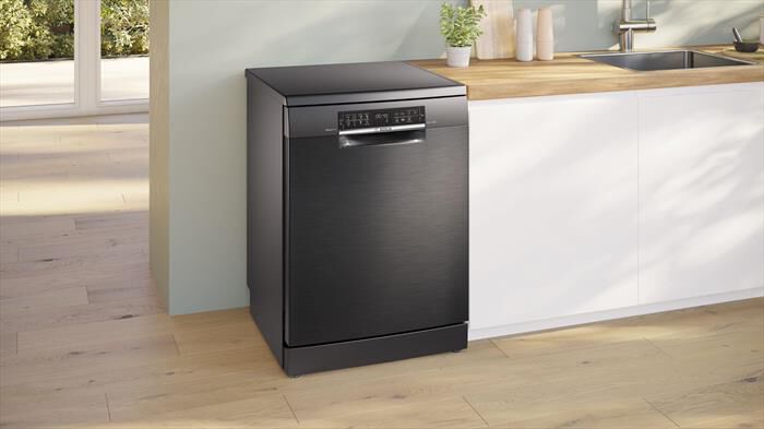 BOSCH - Lavastoviglie SMS6ECC12E Classe A 14 Coperti-Acciaio nero anti-impronta