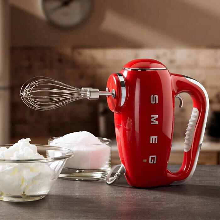 SMEG - Sbattitore 50's Style – HMF01RDEU-Rosso