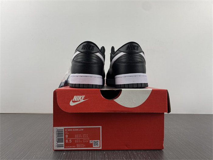 NK Dunk Low Black White DJ6188-002