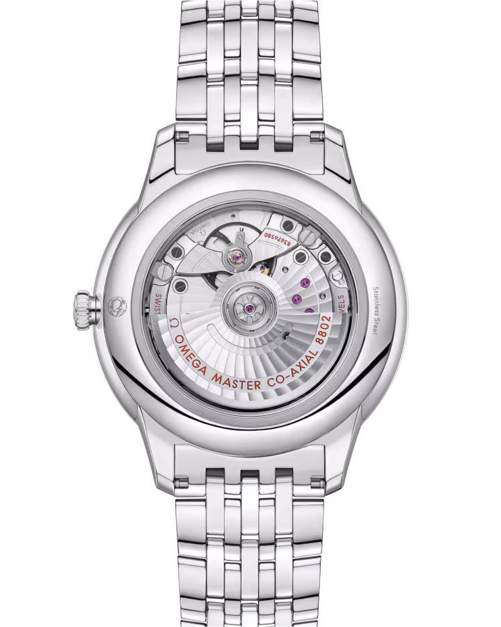 Omega De Ville Prestige 41mm Blue Dial Stainless Steel Bracelet 434.10.41.20.03.001