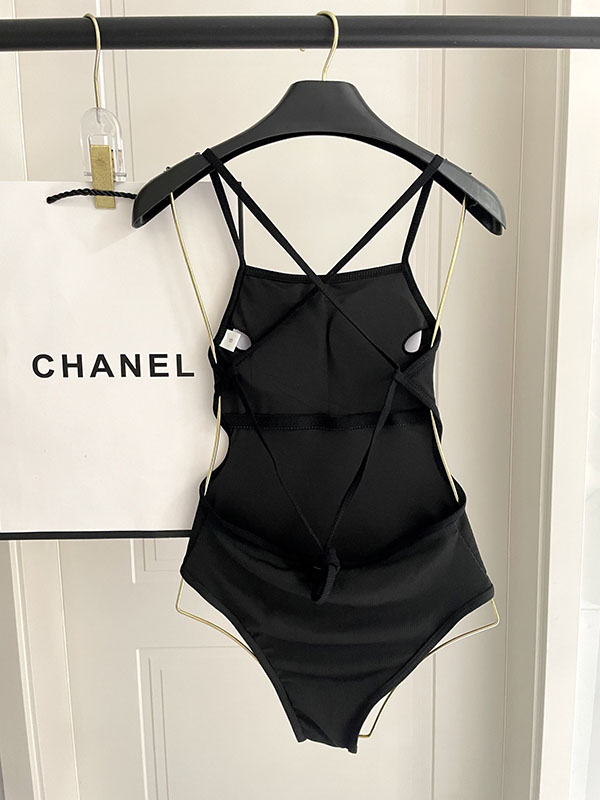 Classical Waistless One-piece Smocked Swimsuit YY-925509