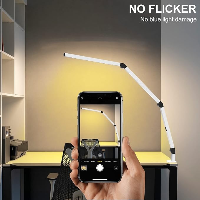 LUMIGROVE LED Desk Lamp with Clamp