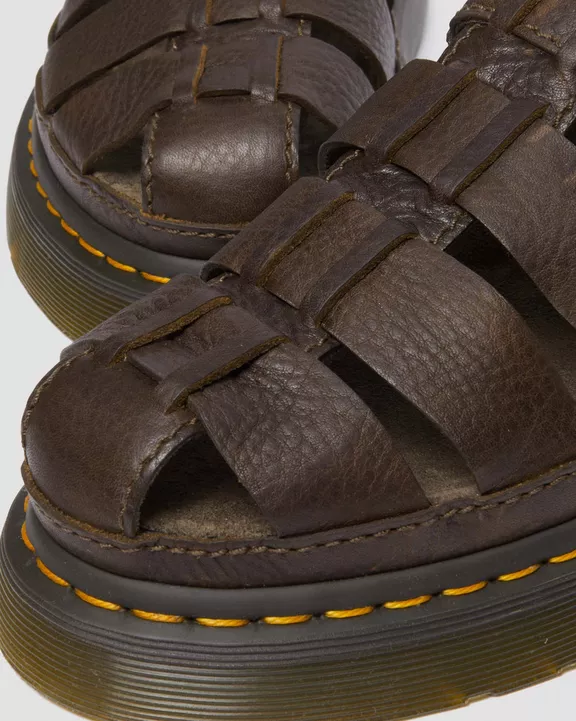 Wrenlie Leather Fisherman Sandals