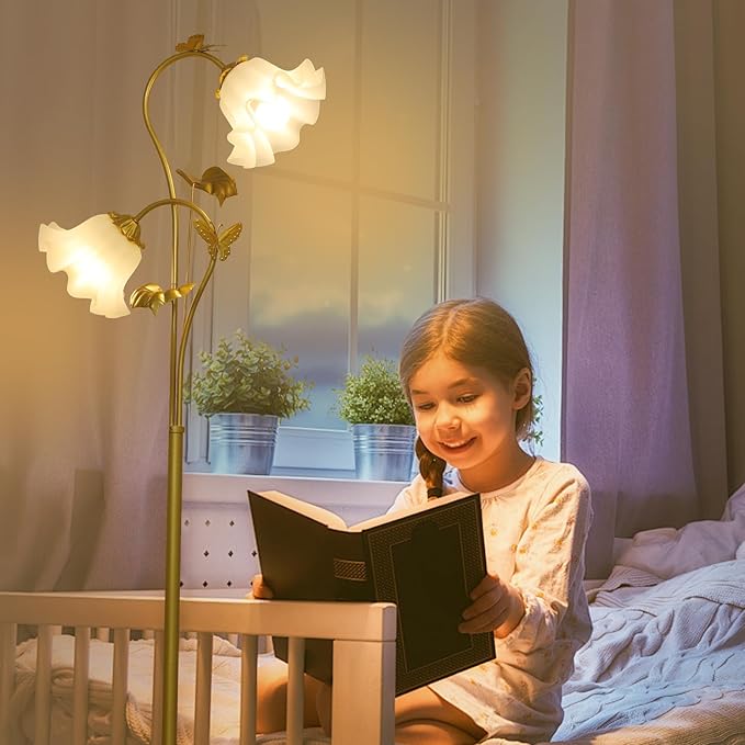 LUMIGROVE Flower Floor Lamp for Living Room