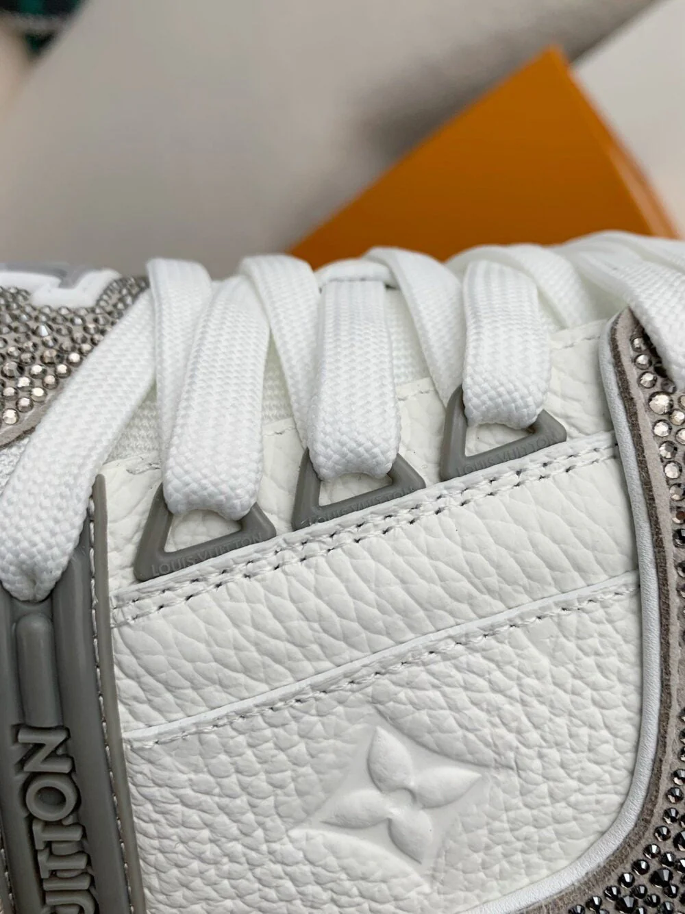LV  Trainer Sneaker ‘Denim Monogram Grey Diamond’