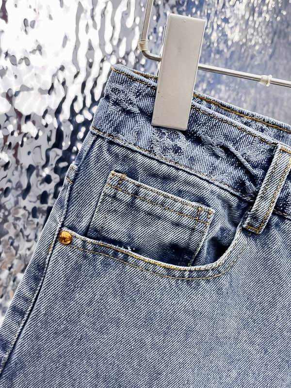 LV Jean shorts