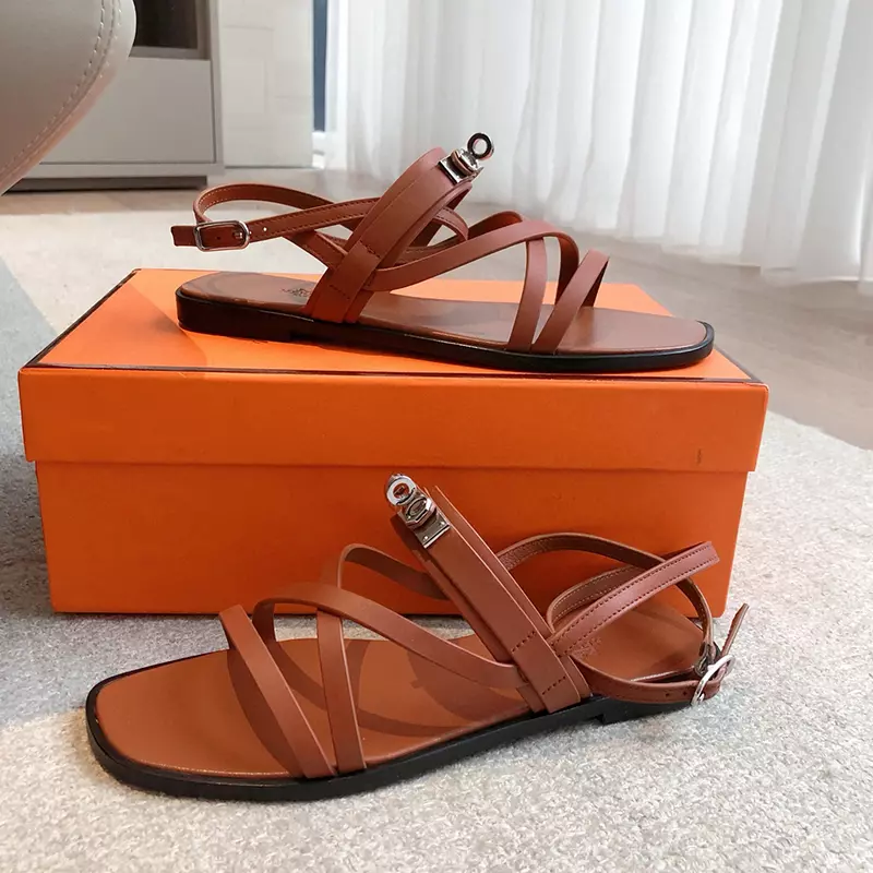 Fashion High Quality Real Leather Sandals LX-872315