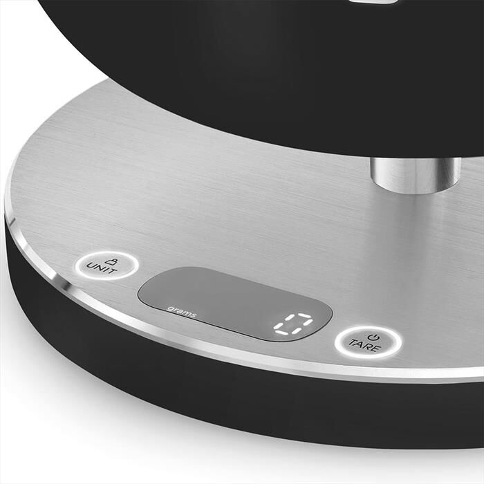 SMEG - Bilancia da cucina Linea Collezione KSC01BLMWW-Nero opaco