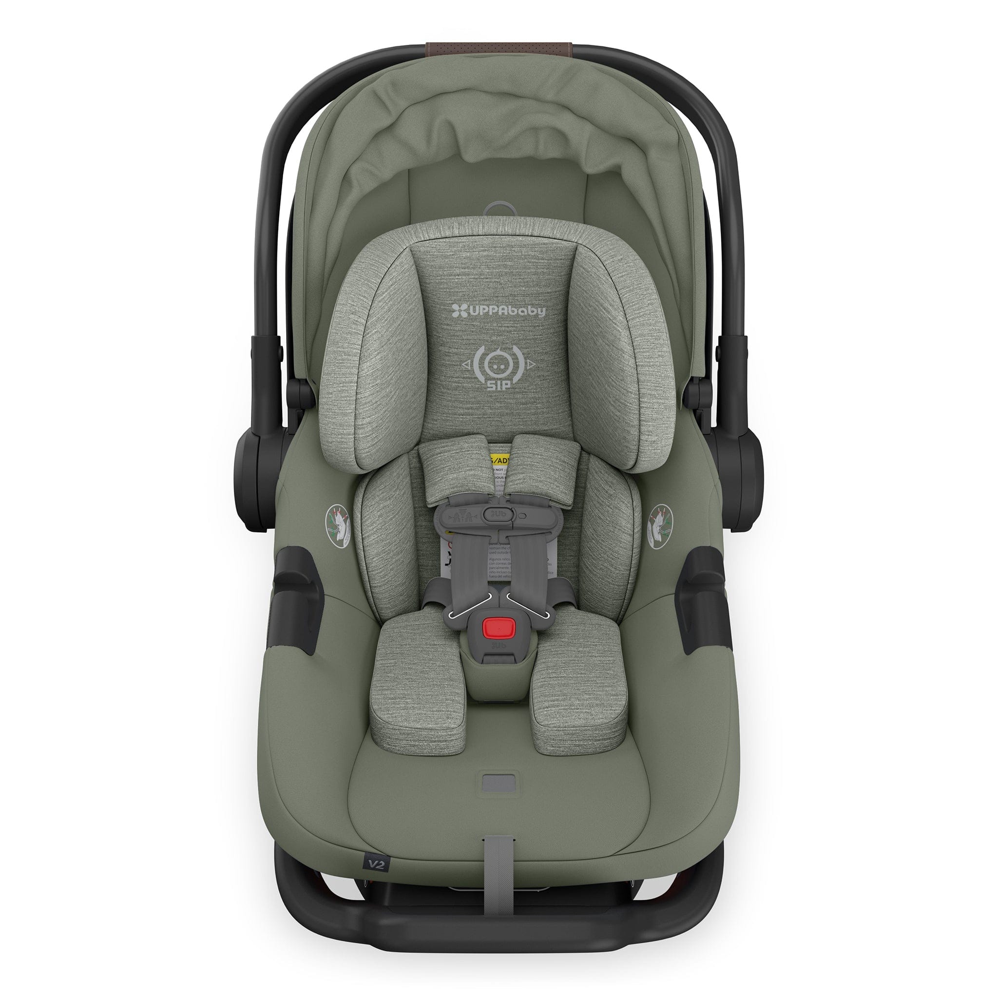 UPPAbaby Aria V2 Lightweight Infant Car Seat - Evelyn (Meadow Green)