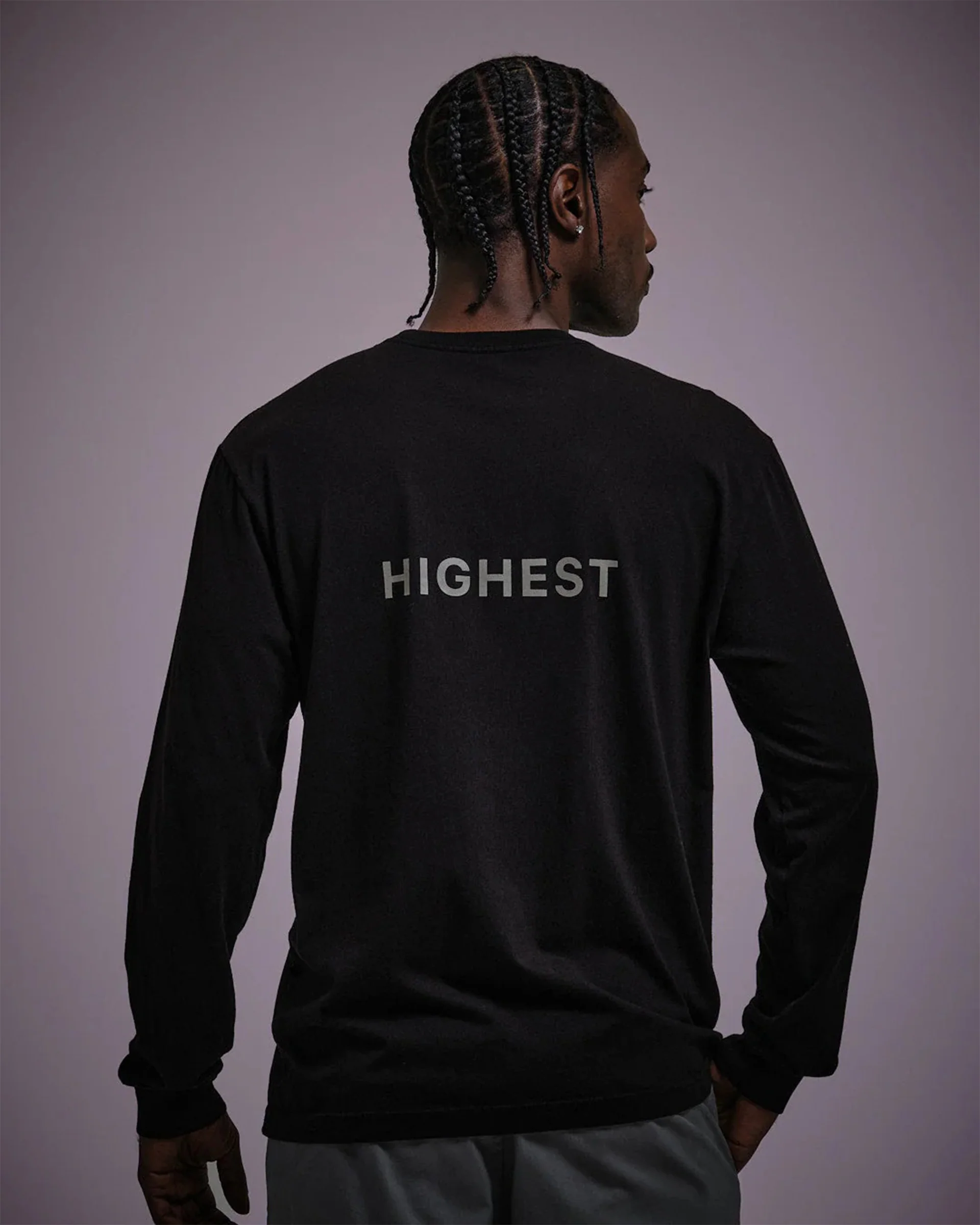 Highest L/S T-Shirt - Black