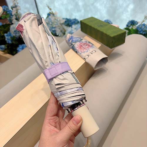 Windproof 3 Folding Rain Sun Umbrella UPF50+ YS-926072