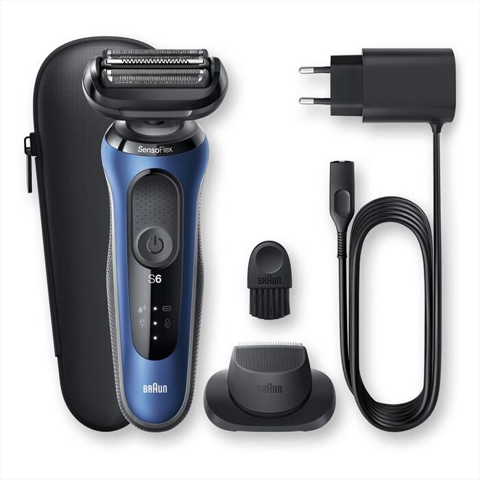 BRAUN - Rasoio SERIES 6 60-B1200S-Blu