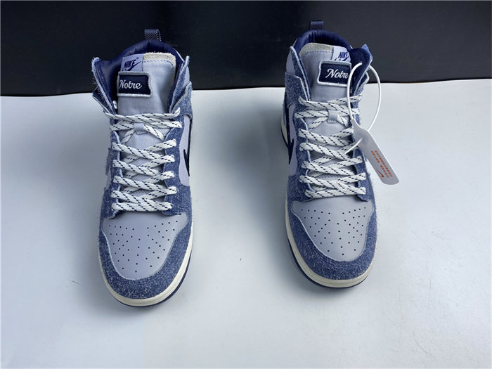 NK Dunk High AB Notre Midnight Navy CW3092 -400