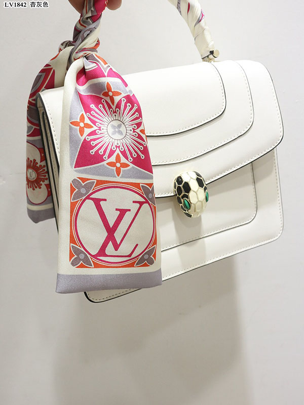 120x8cm Flowers Handbag Ribbon Scarf Neck Bow WJ-987033