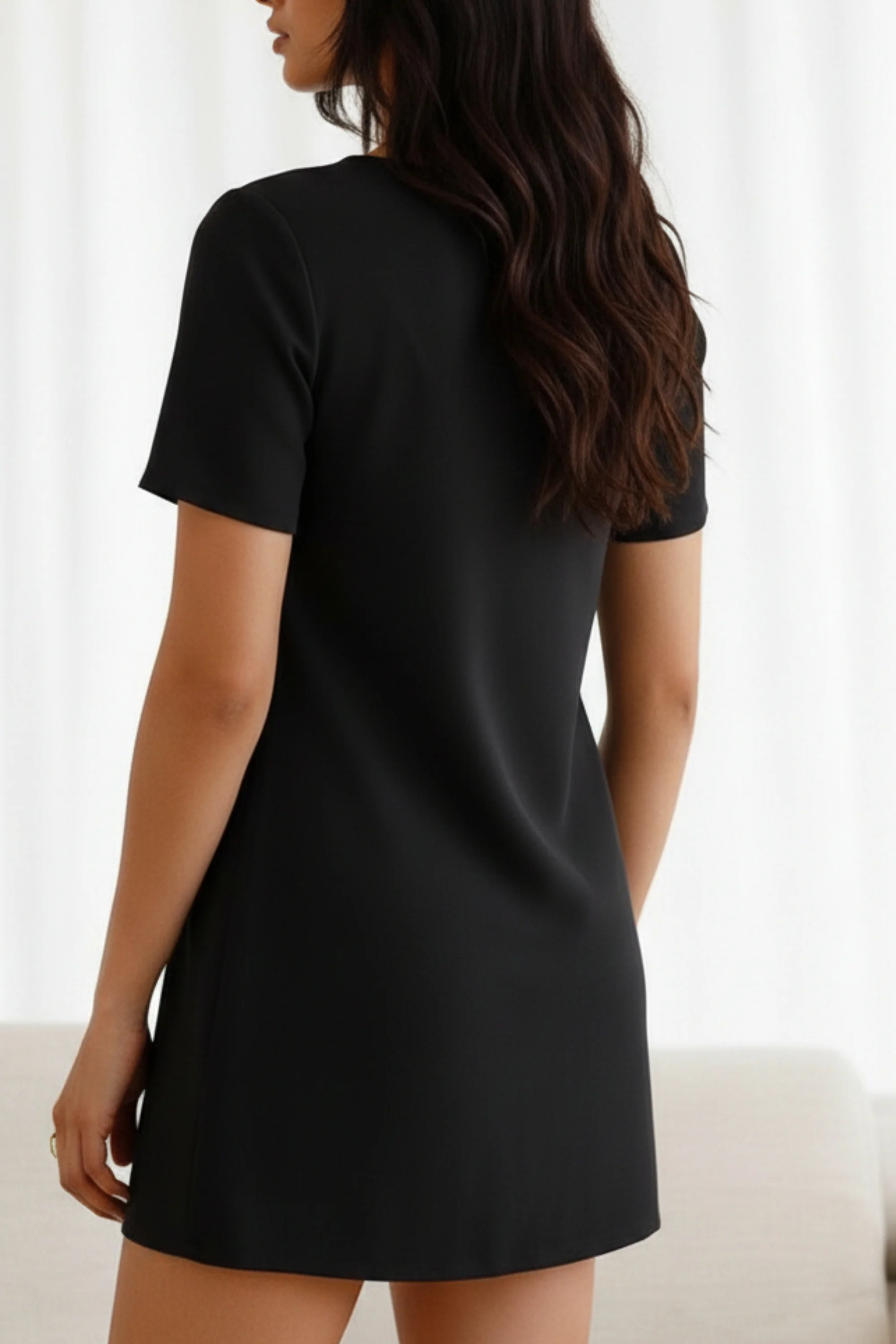 Maeve Black Shift Dress