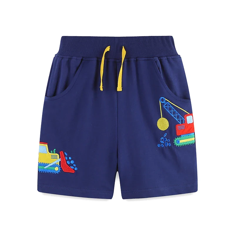 Shorts with Applique Digger patches