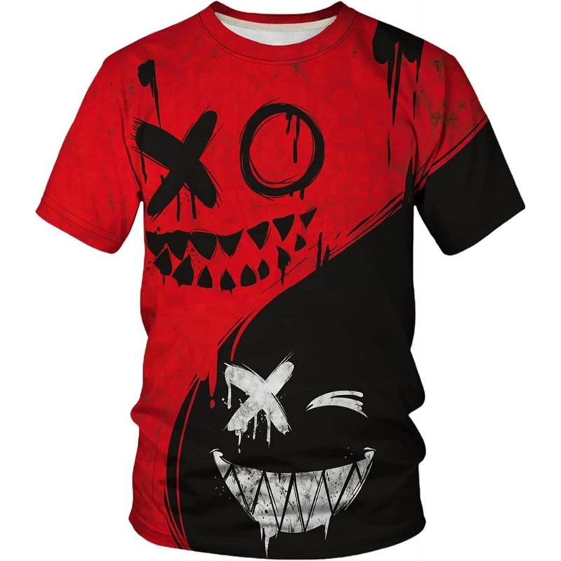 3D Print Cool T Shirts Graphic Design Casual