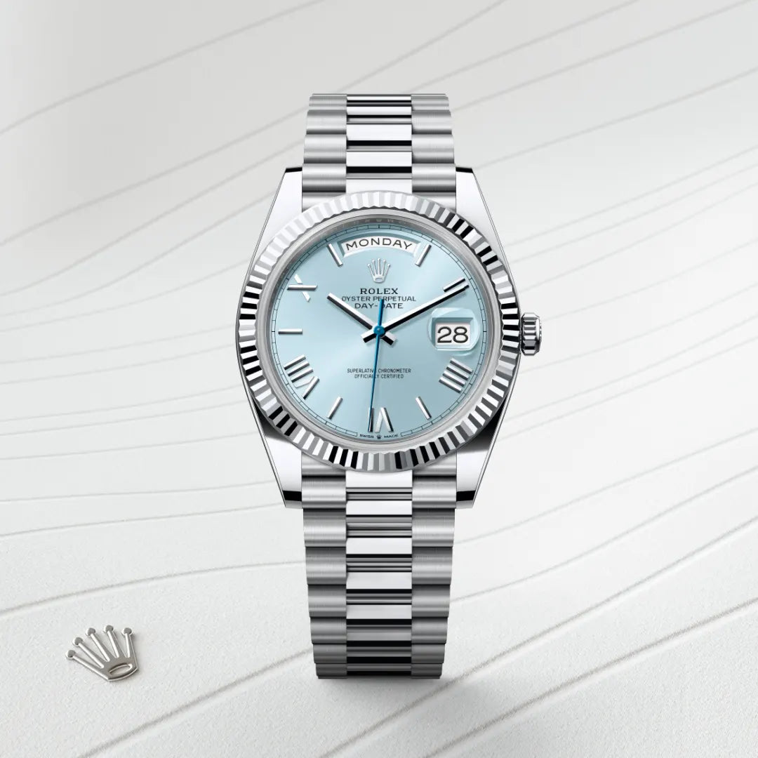 2025 Day-Date 40 Rolex Oyster, 40 mm, platinum M228236-0012
