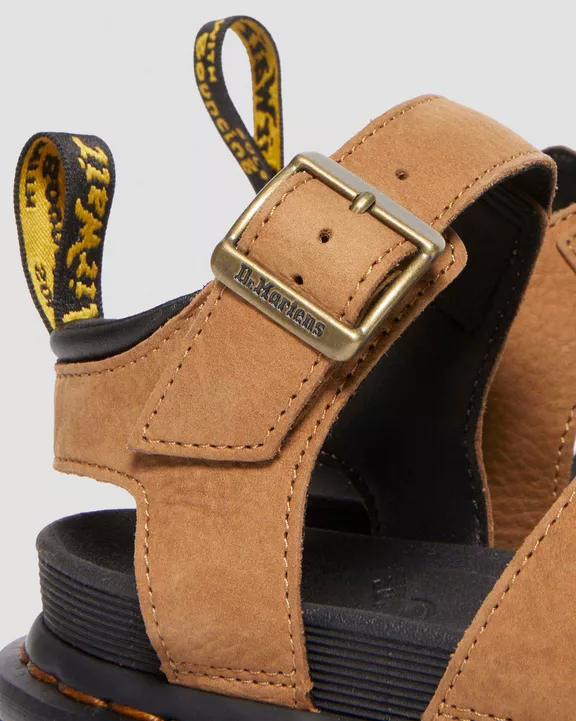 Blaire Tumbled Nubuck Sandals