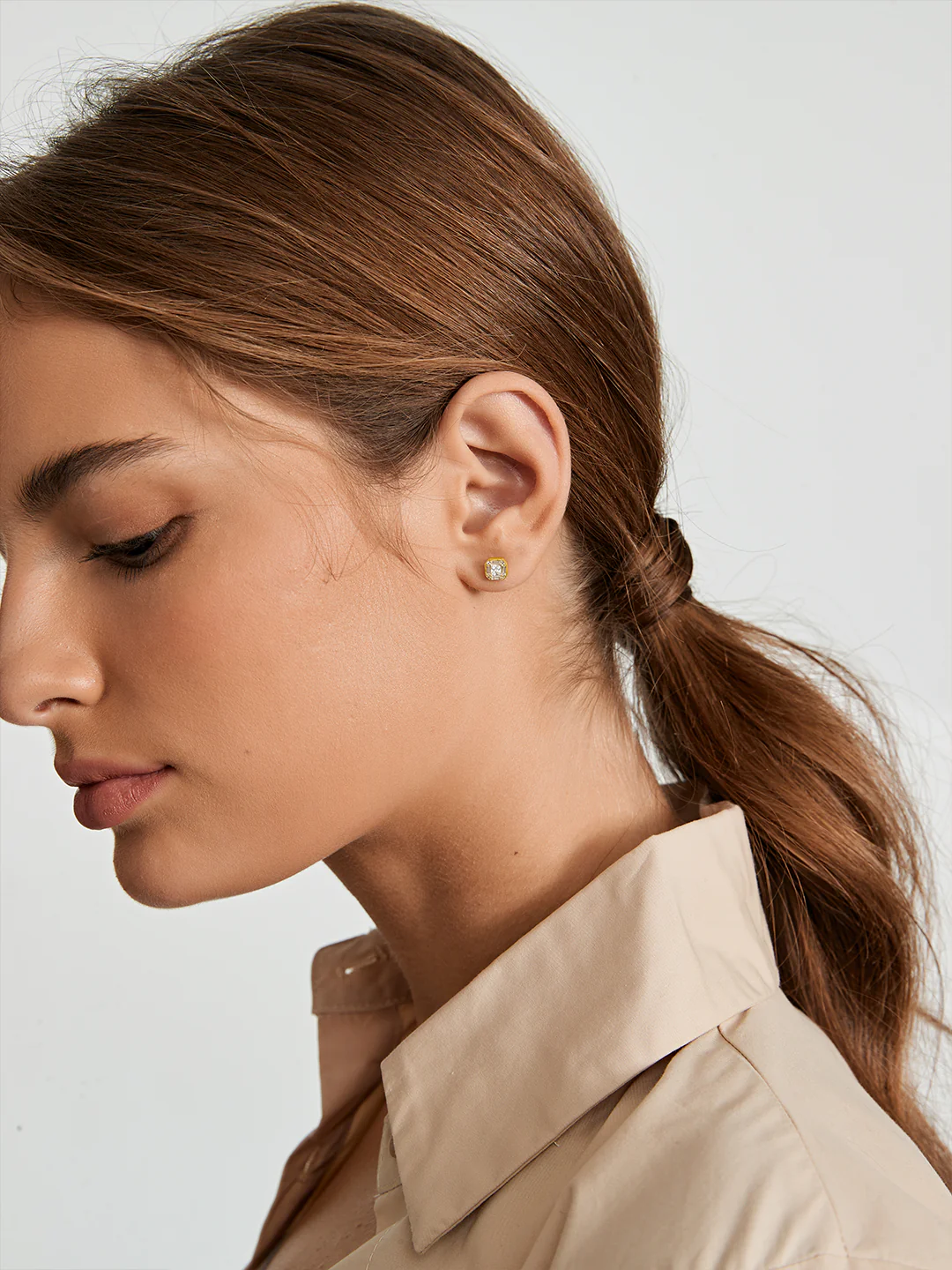 Mosaic Sapphire Studs