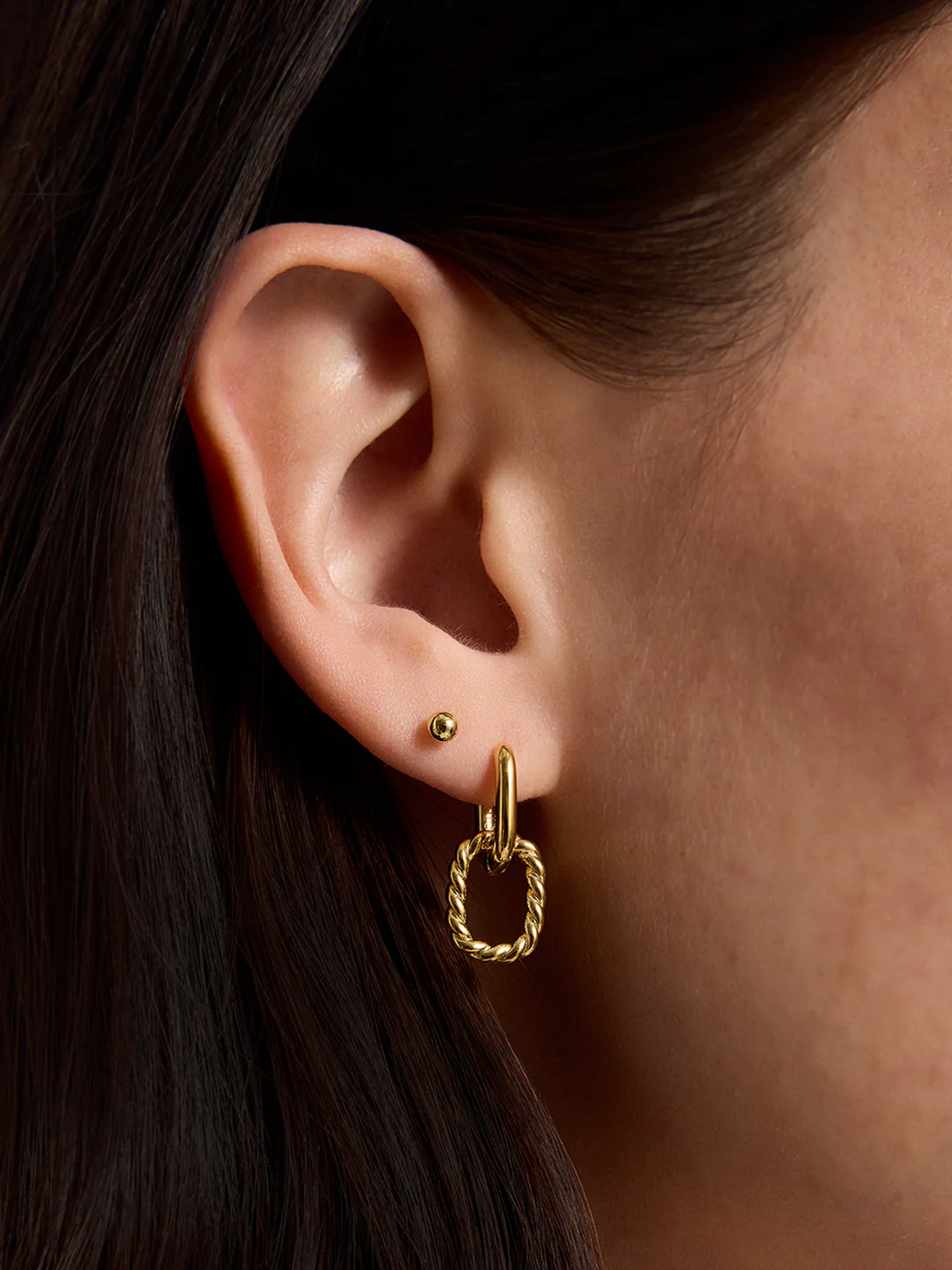 Oval Interlock Drops