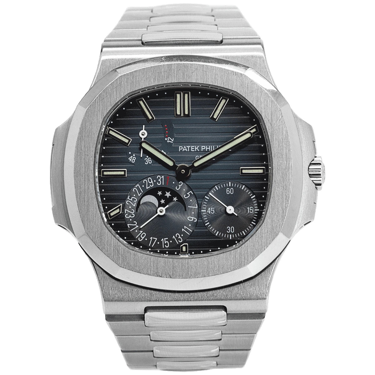 Patek Philippe Nautilus 5712/1A-001 Blue Dial Moon Phases Steel 40mm