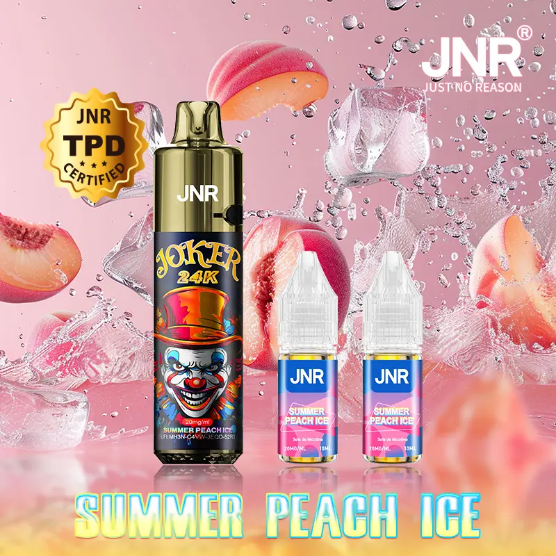 JNR Joker 24000 Puffs - Kit Pod Remplissable et Rechargeable - Vape Grok