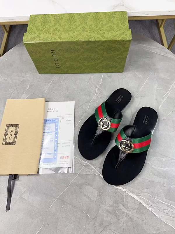 Fashion Leather Flip-Flops Sandals LX-872575