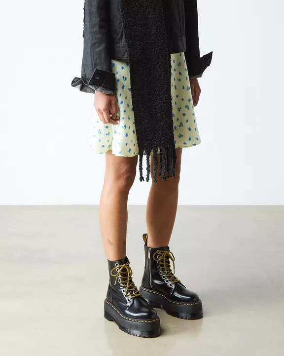 Jadon Max Buttero Leather Platform Boots