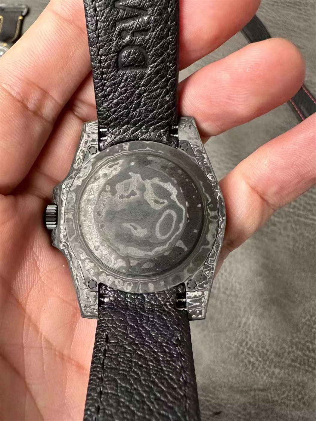 VSF DiW Carbon Submariner Red Edition – 40mm Forged Carbon (VS3135)