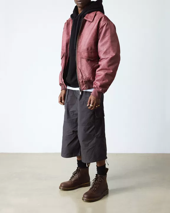 101 Crazy Horse Leather Ankle Boots