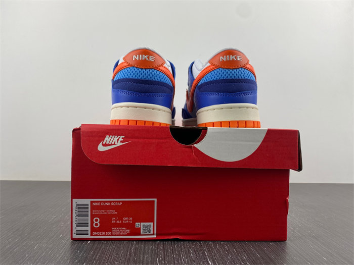 NK Dunk Low Scrap Knicks DM0128-100