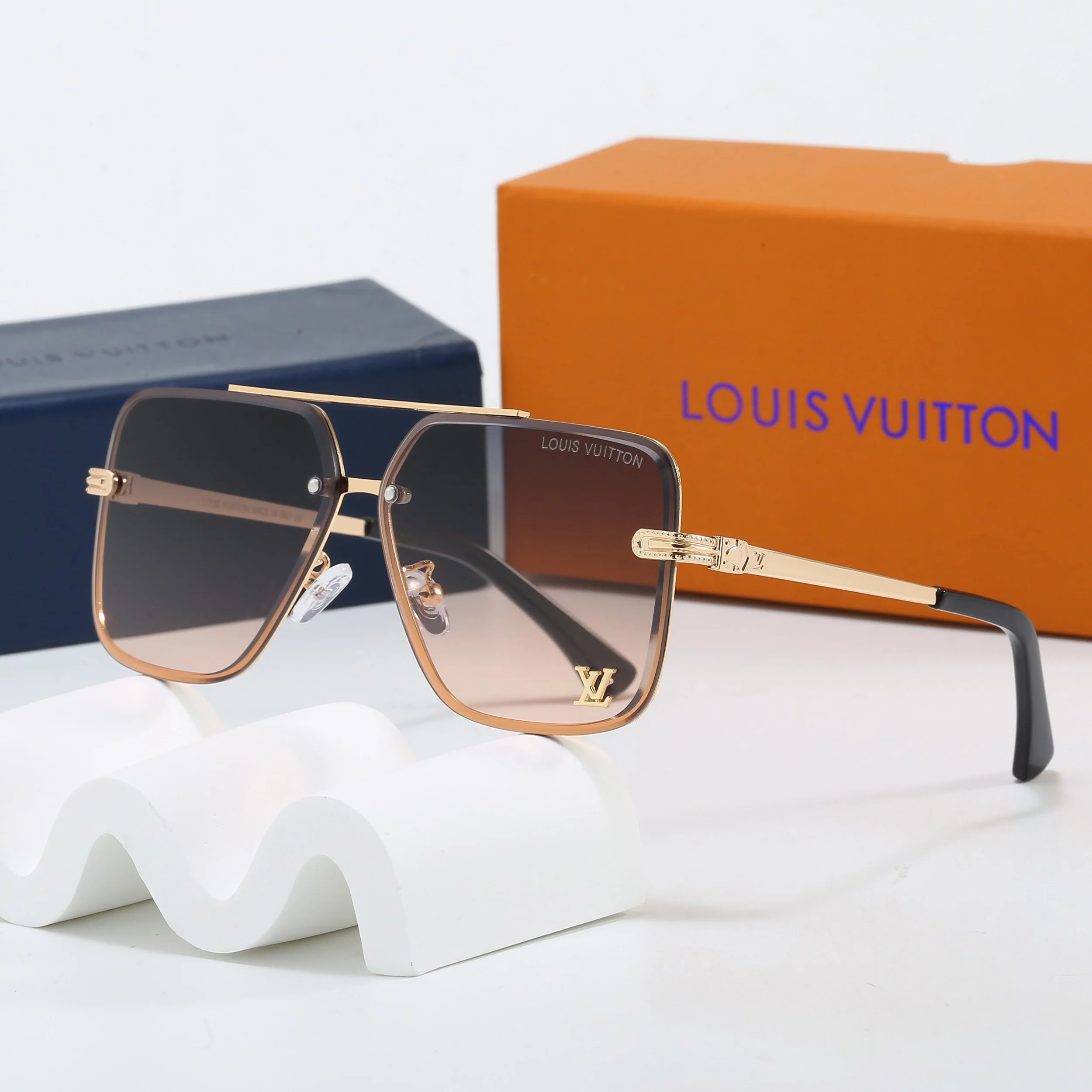 8 Colors Fashion Sunglasses with metal framed and temples TYJ-915830