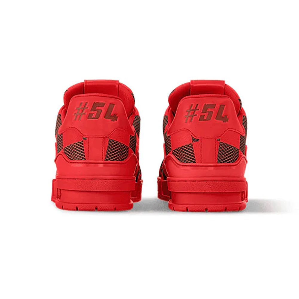 LV  Trainer Sneaker ‘DarkRed’