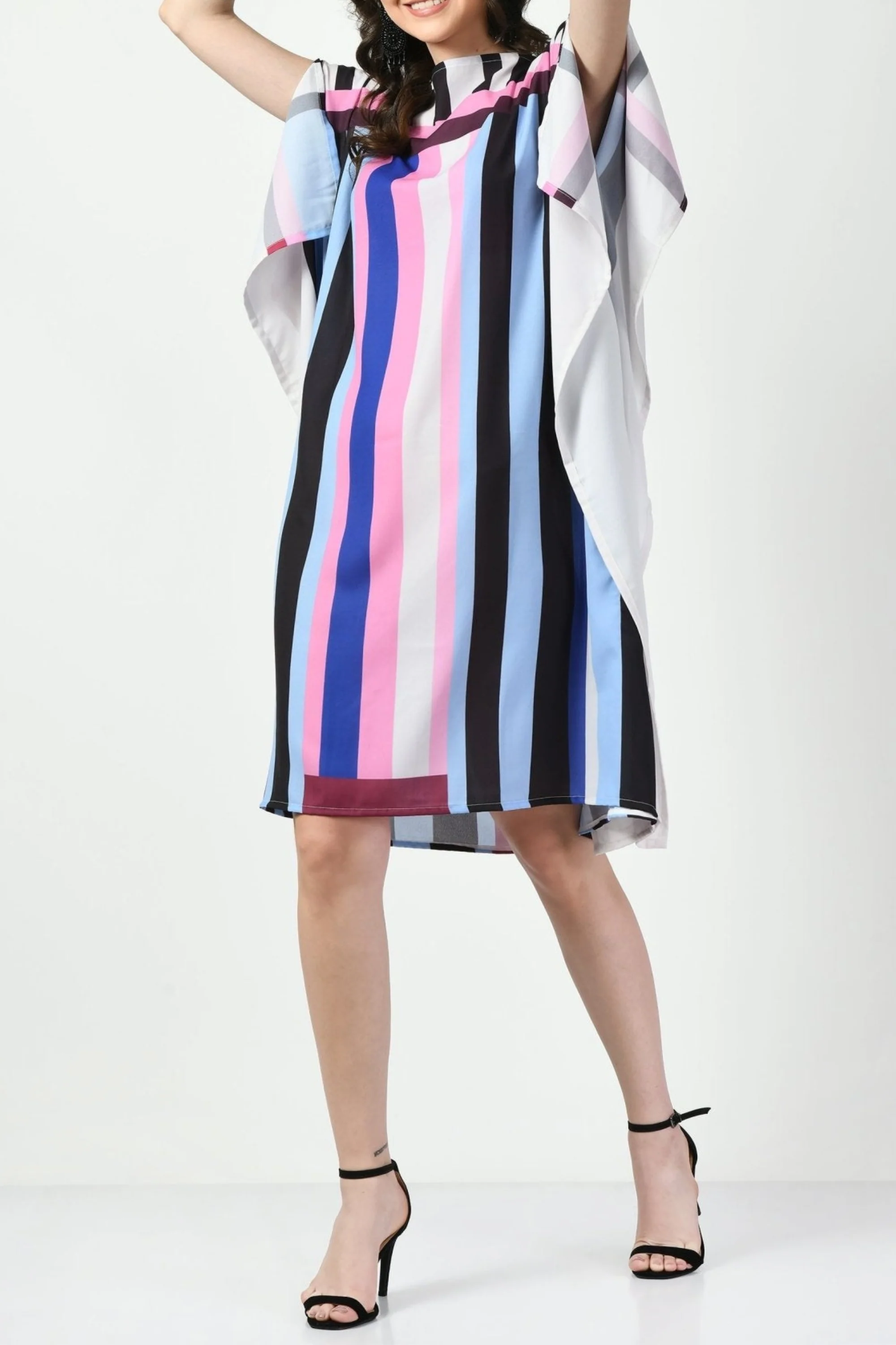 Striped Bliss Kaftan Dress