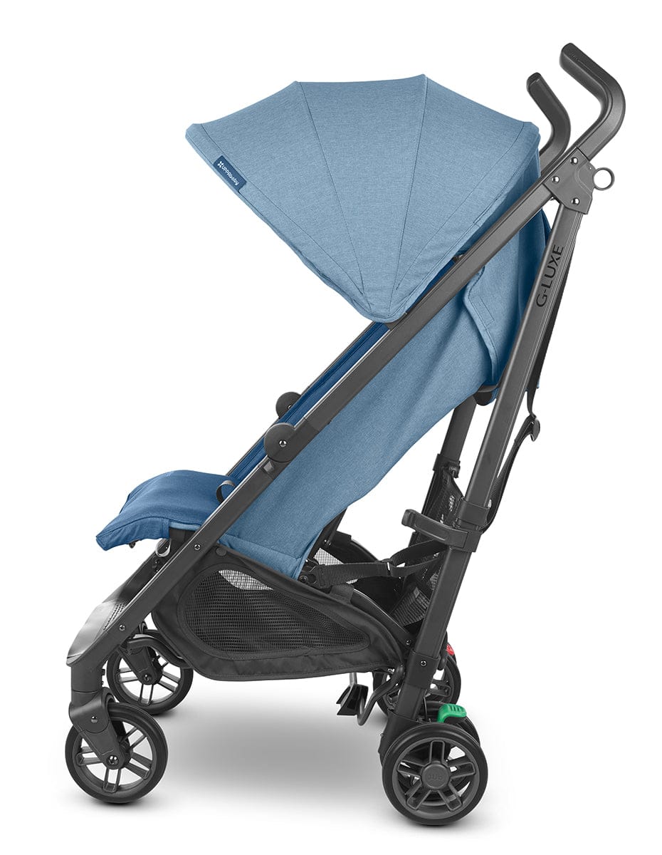 UPPAbaby G-LUXE Umbrella Stroller - Charlotte (Coastal Blue Melange / Carbon)