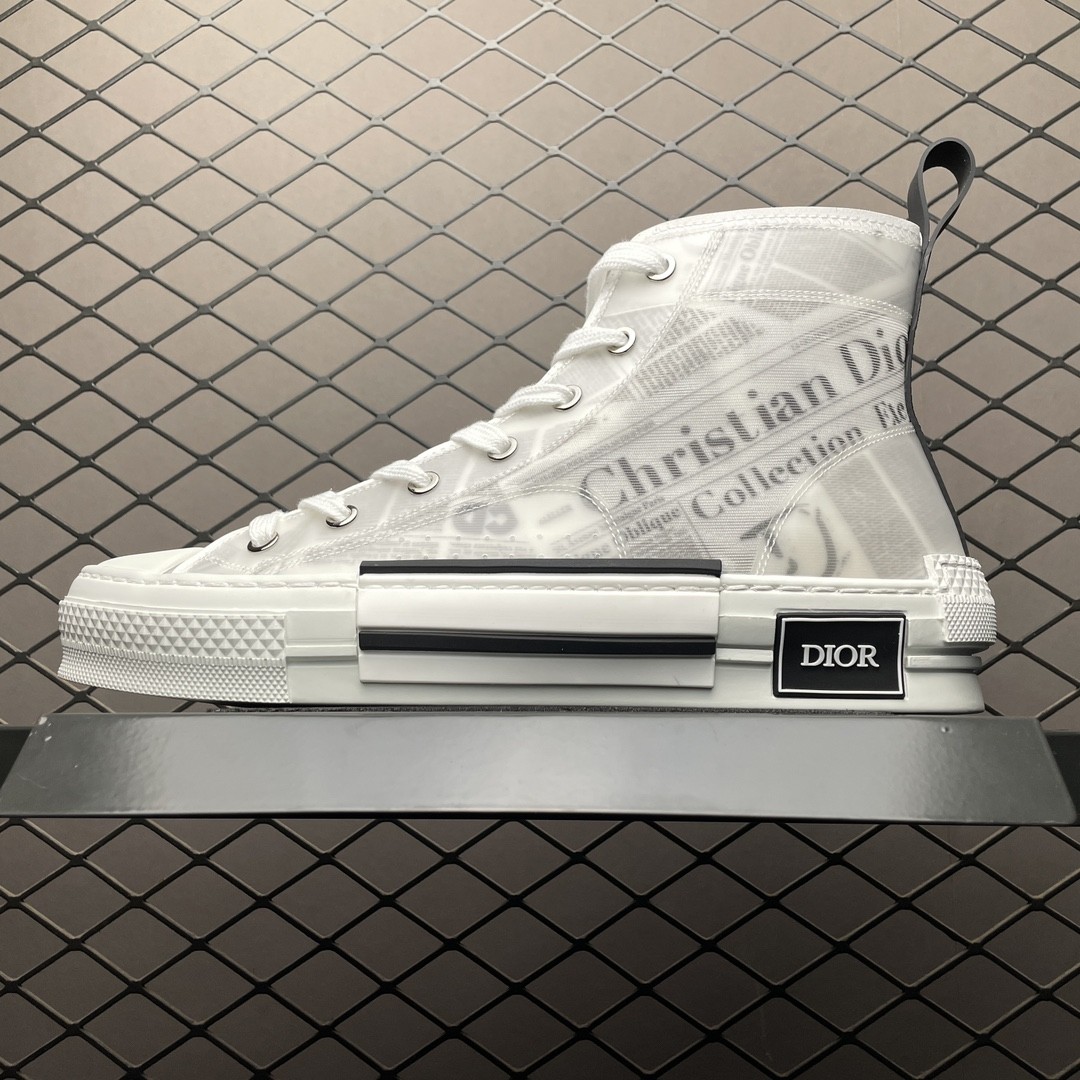 DR B23 OBLIQUE HIGH TOP SNEAKER